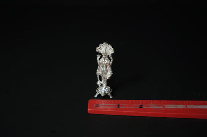Pure Silver Vishnu Murthy Idol 52.15 grams - PUSHMYCART