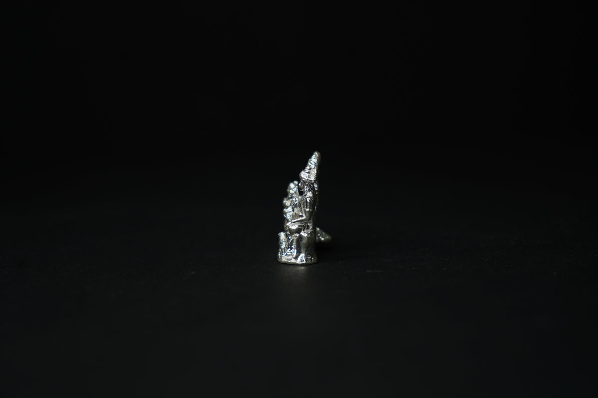 Pure Silver Mahadev Family Idol 35.93 grams - PUSHMYCART