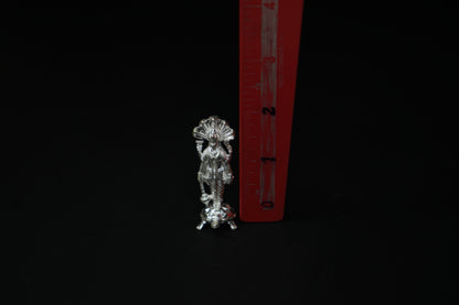Pure Silver Vishnu Murthy Idol 31.93 grams - PUSHMYCART