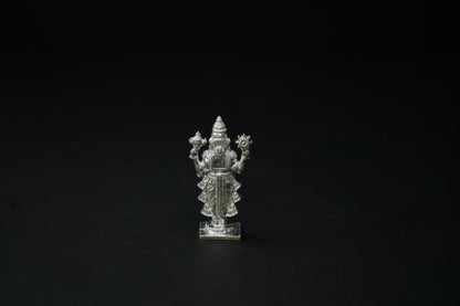 Pure Silver Venkateswara Swamy Idol 54.08 grams - PUSHMYCART