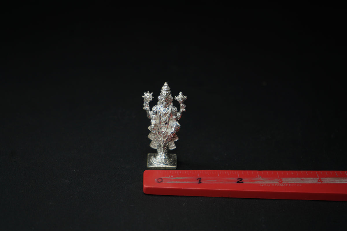 Pure Silver Venkateswara Swamy Idol 54.08 grams - PUSHMYCART