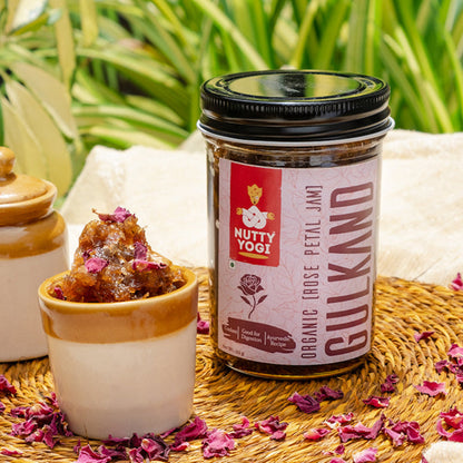 Nutty Yogi Organic Gulkand 250 gm