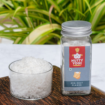 Nutty Yogi Sea Salt Flakes 50 gm