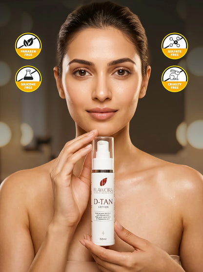 Flawora's D Tan Lotion