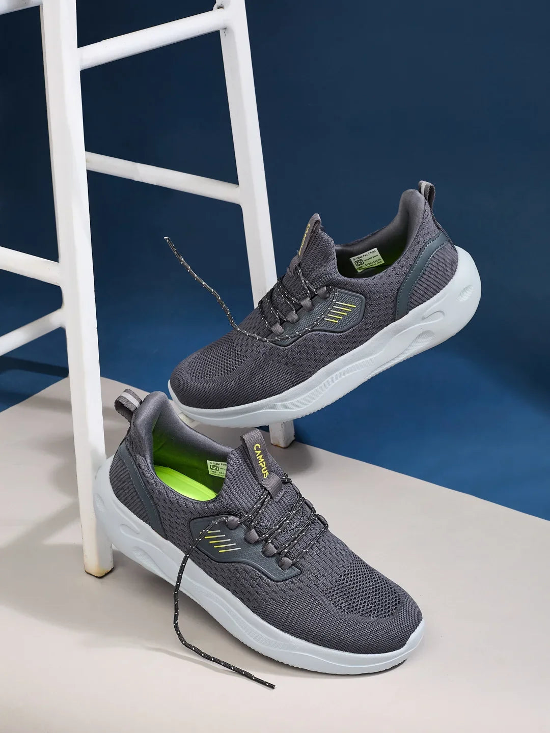 Campus DUO Grey Mens Walking Shoes