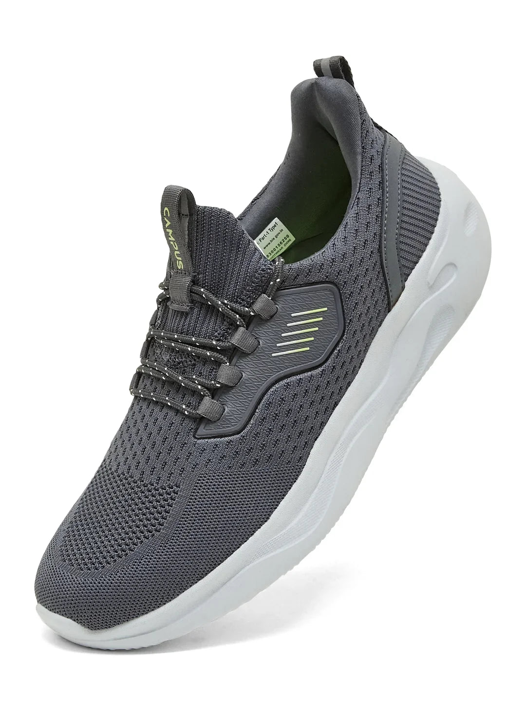 Campus DUO Grey Mens Walking Shoes