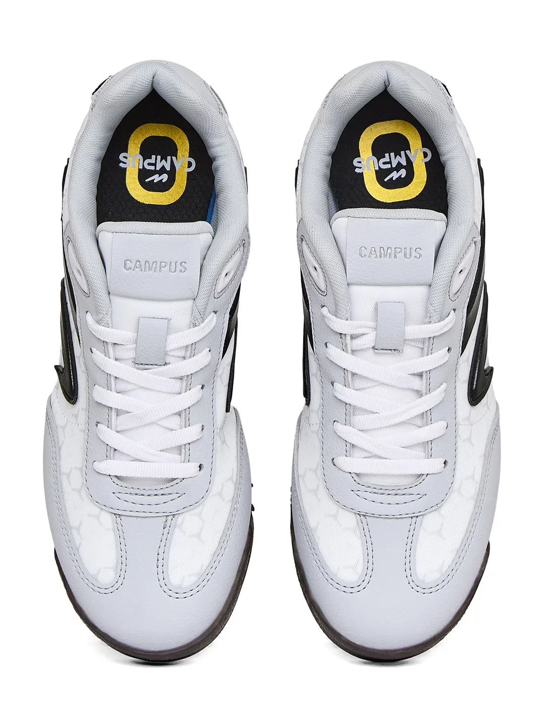 Campus DYNO White Womens Sneakers grey