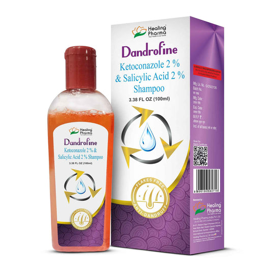 Healing Pharma Dandrofine Anti Dandruff Shampoo