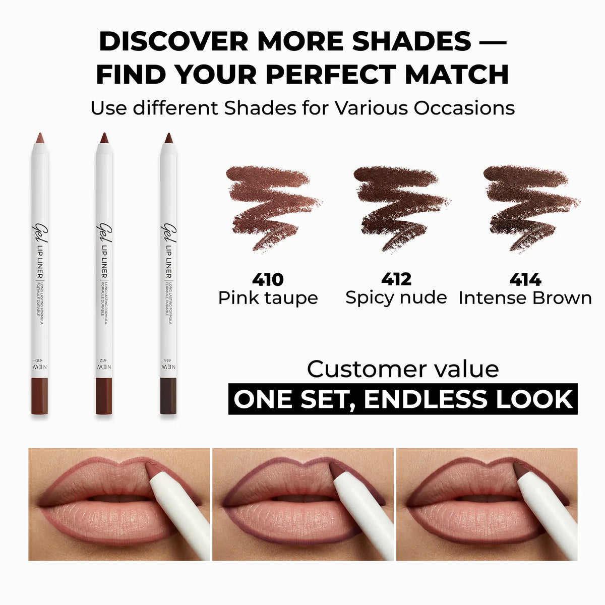 Mocha Nude Lip Trio
