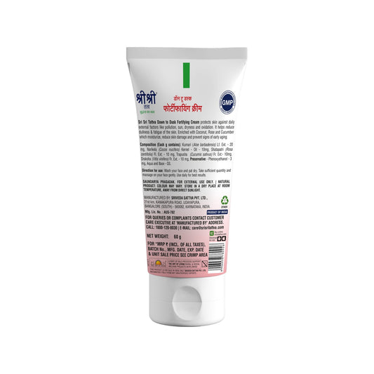 Sri sri tattva Dawn To Dusk Fortifying Cream - PUSHMYCART