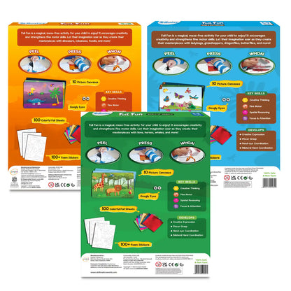 Skillmatics Foil Fun Safari Bundle Ages 4 to 9