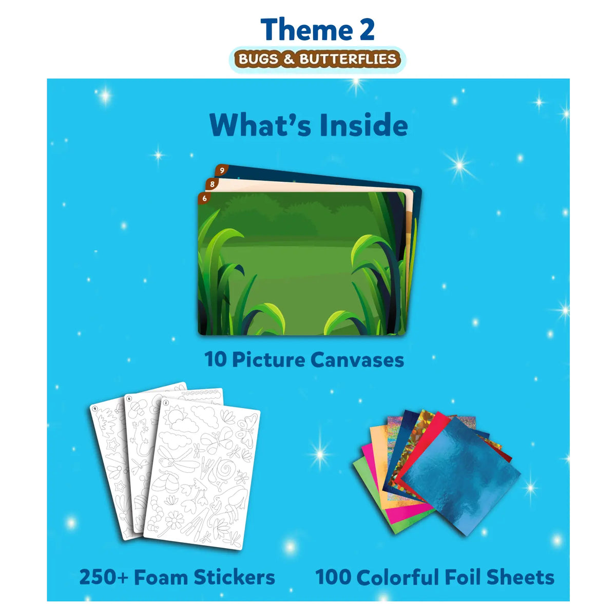 Skillmatics Foil Fun Nature Craft Bundle Ages 4 to 9