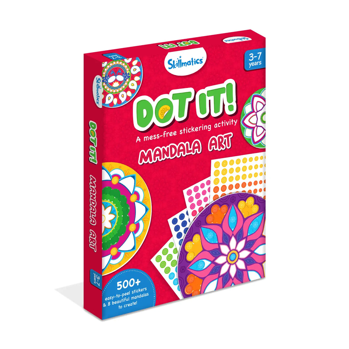 Skillmatics Dot it Mandala Art No Mess Sticker Art Ages 3 to 7