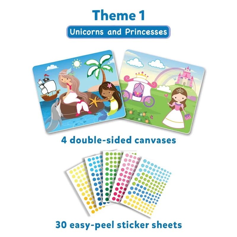 Skillmatics Dot it Mega Combo No mess sticker art Ages 3 to 7