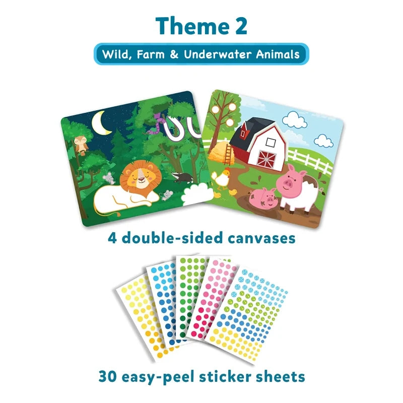 Skillmatics Dot it Mega Combo No mess sticker art Ages 3 to 7