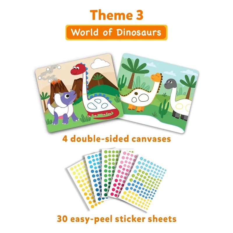 Skillmatics Dot it Mega Combo No mess sticker art Ages 3 to 7