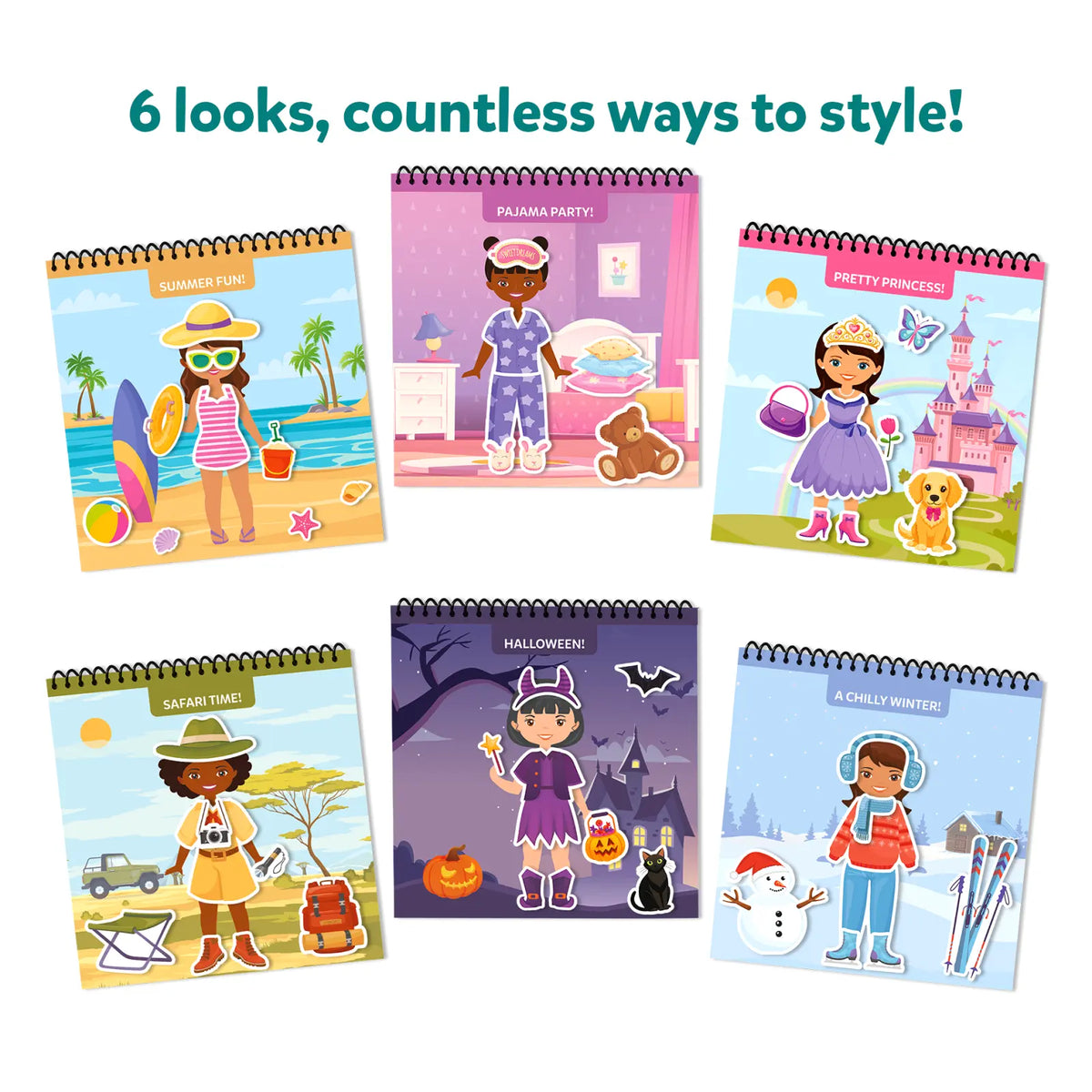 Skillmatics Peelies Fantasy Fun Bundle Ages 3 to 7