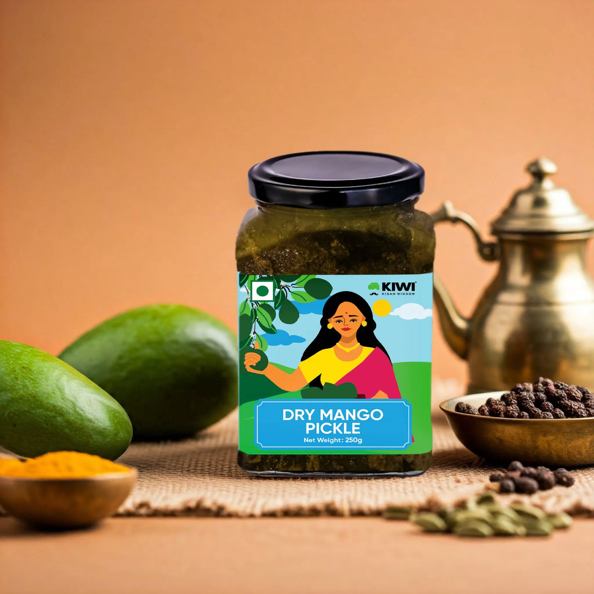 Kiwi Dry Mango Pickle
