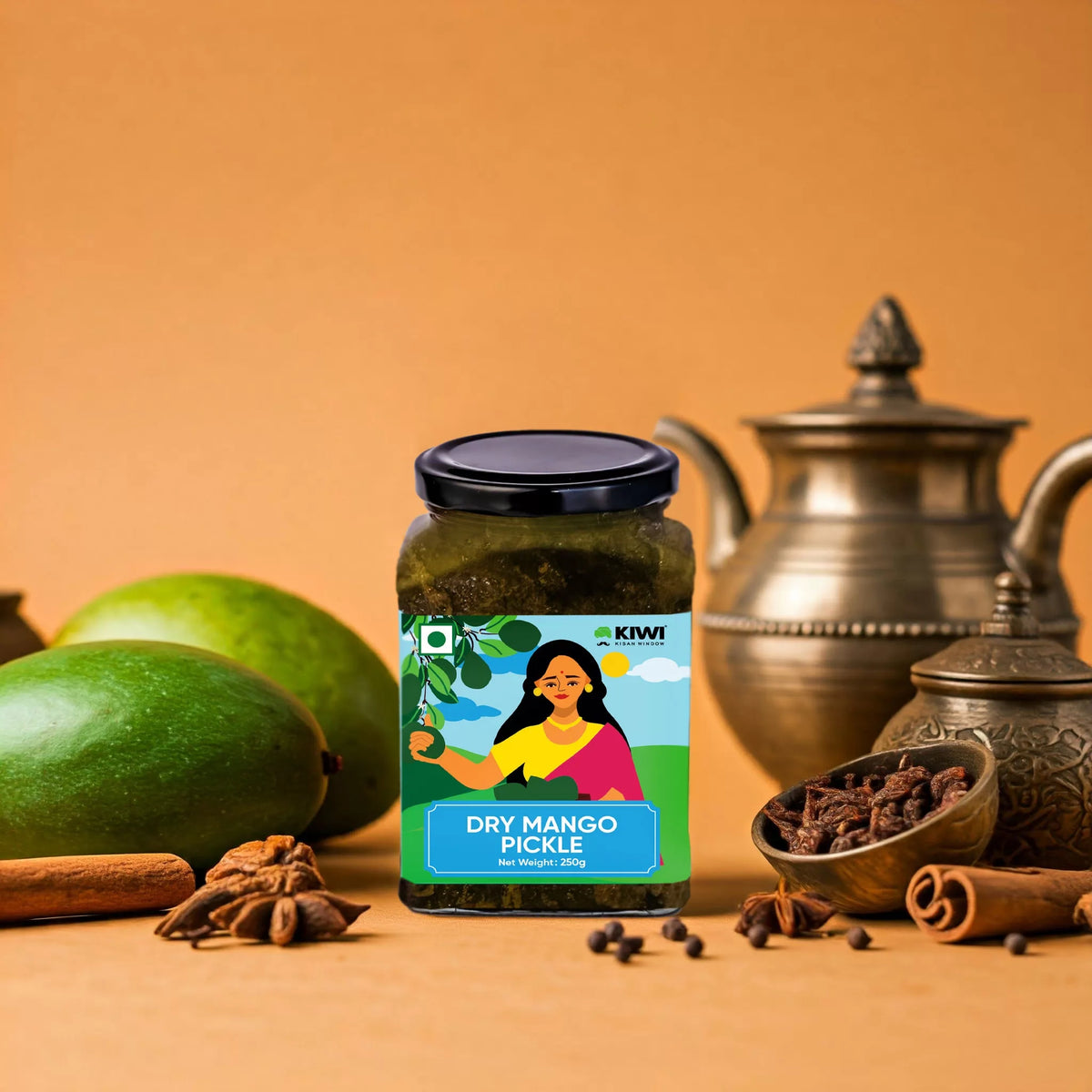 Kiwi Dry Mango Pickle