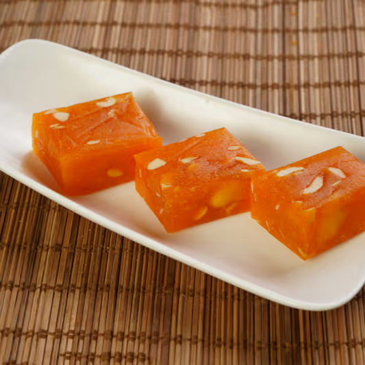 Agra Sweets Dry Fruit Bombay Halwa - PUSHMYCART