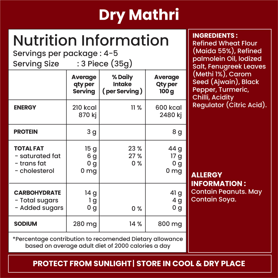 Jabsons Foods Dry Mathri