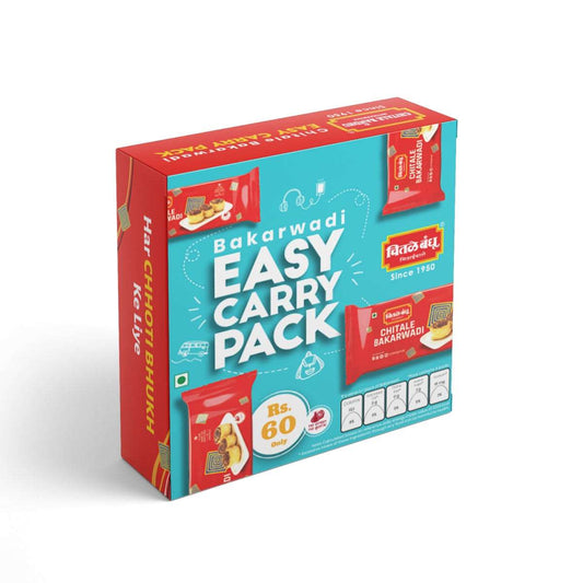 Chitale Bandhu bakarwadi easy carry pack
