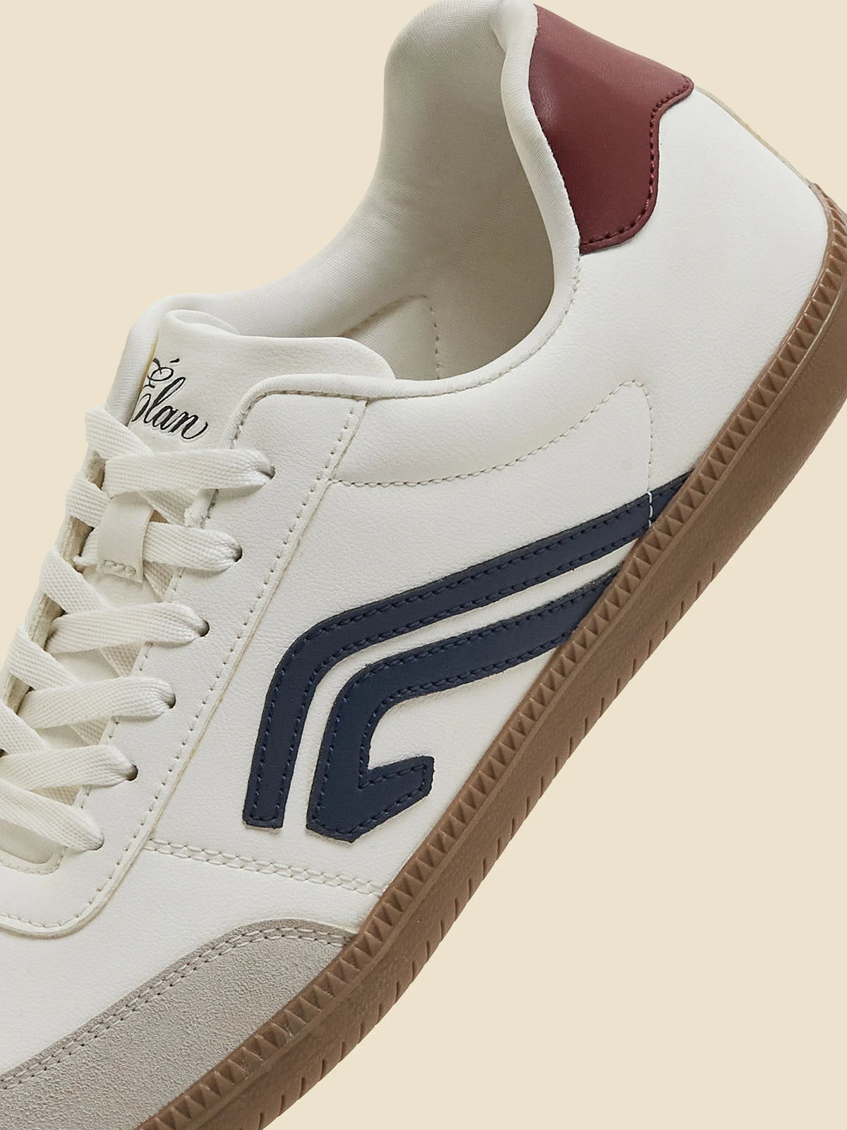 Campus ELAN 07 White Mens Formal Sneakers