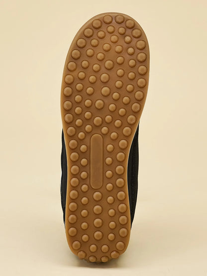 Campus ELAN 10 Black Mens Formal Sneakers