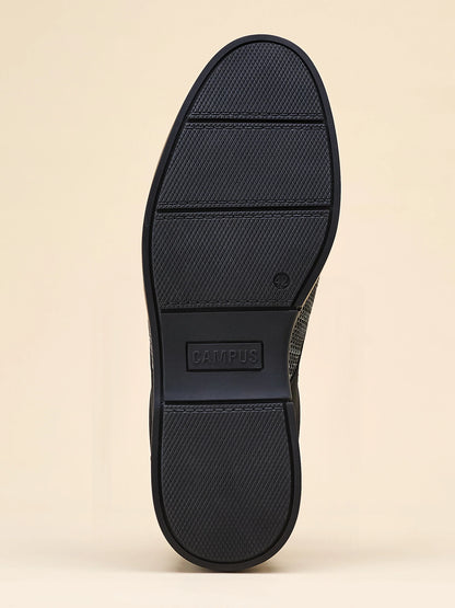 Campus ELAN 26 Black Mens Formal Sneakers