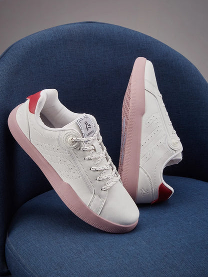 Campus ENRIL White Mens Sneakers