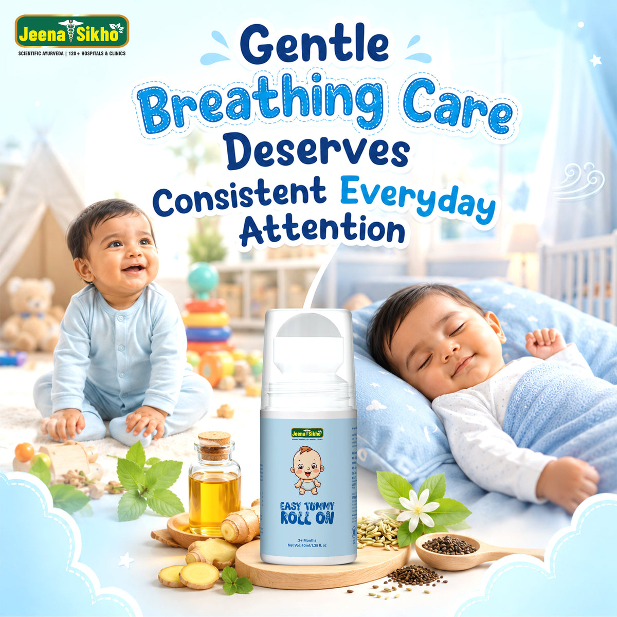 Jeena Sikho Easy Tummy Roll On