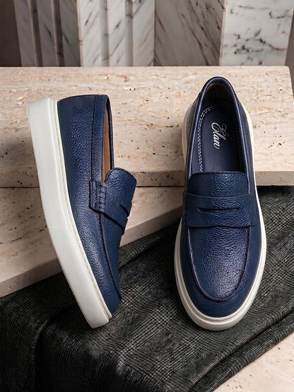 Campus ELAN 02 Navy Mens Loafers