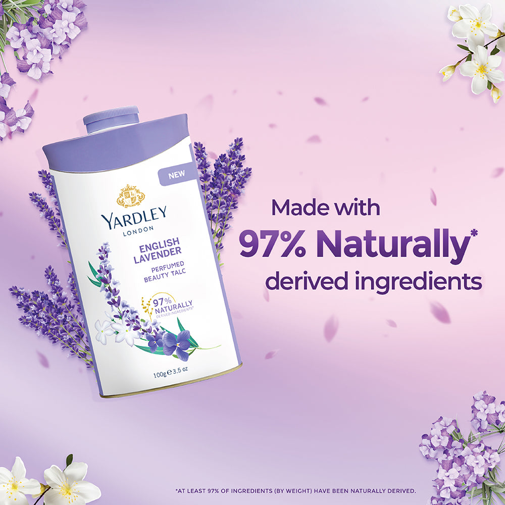 English lavender Perfumed Talc