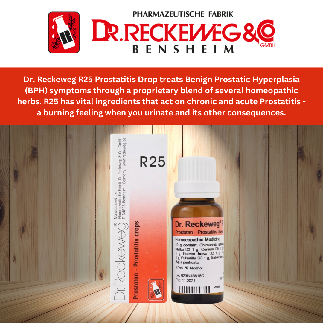 Dr. Reckeweg R25 Prostatitis Drop – PUSHMYCART