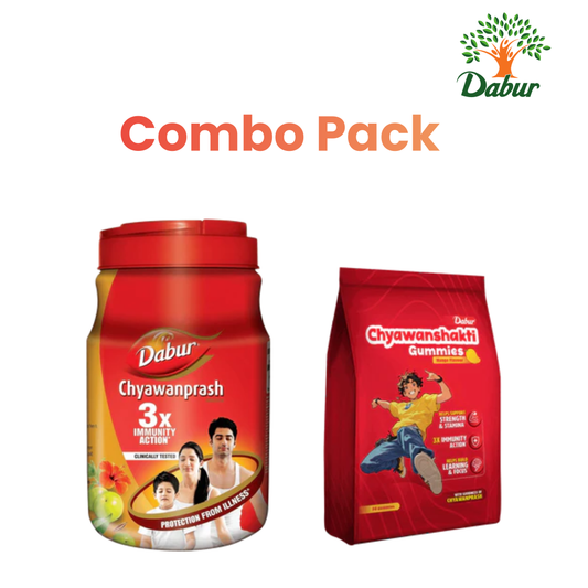 Dabur Chyawanprash and Chyawanshakti Gummies Value Pack