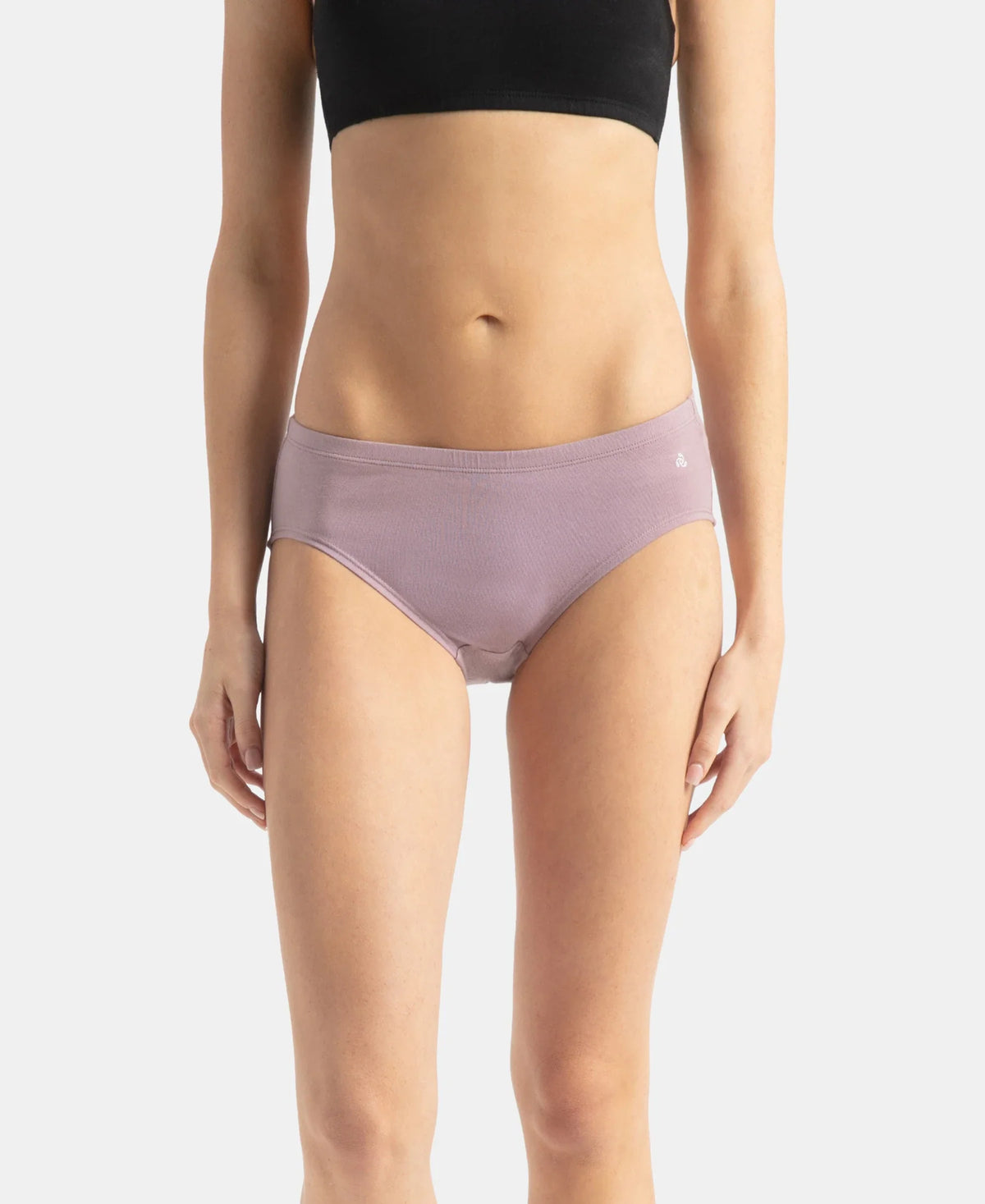 High Coverage Super Combed Cotton Elastane Stretch High Waist Hipster With Concealed Waistband And Stayfresh Treatment Assorted Colors Pack Of 3 Fe31