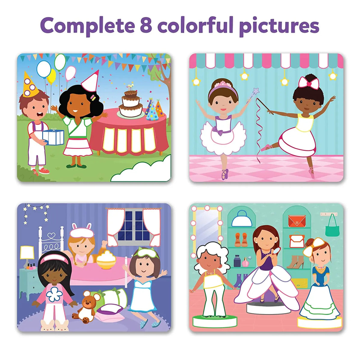 Skillmatics Enchanted Creations Bundle Ages 3 to 9