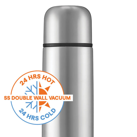 Borosil Thermo Flask Vacuum Insulated Bottle Black CP