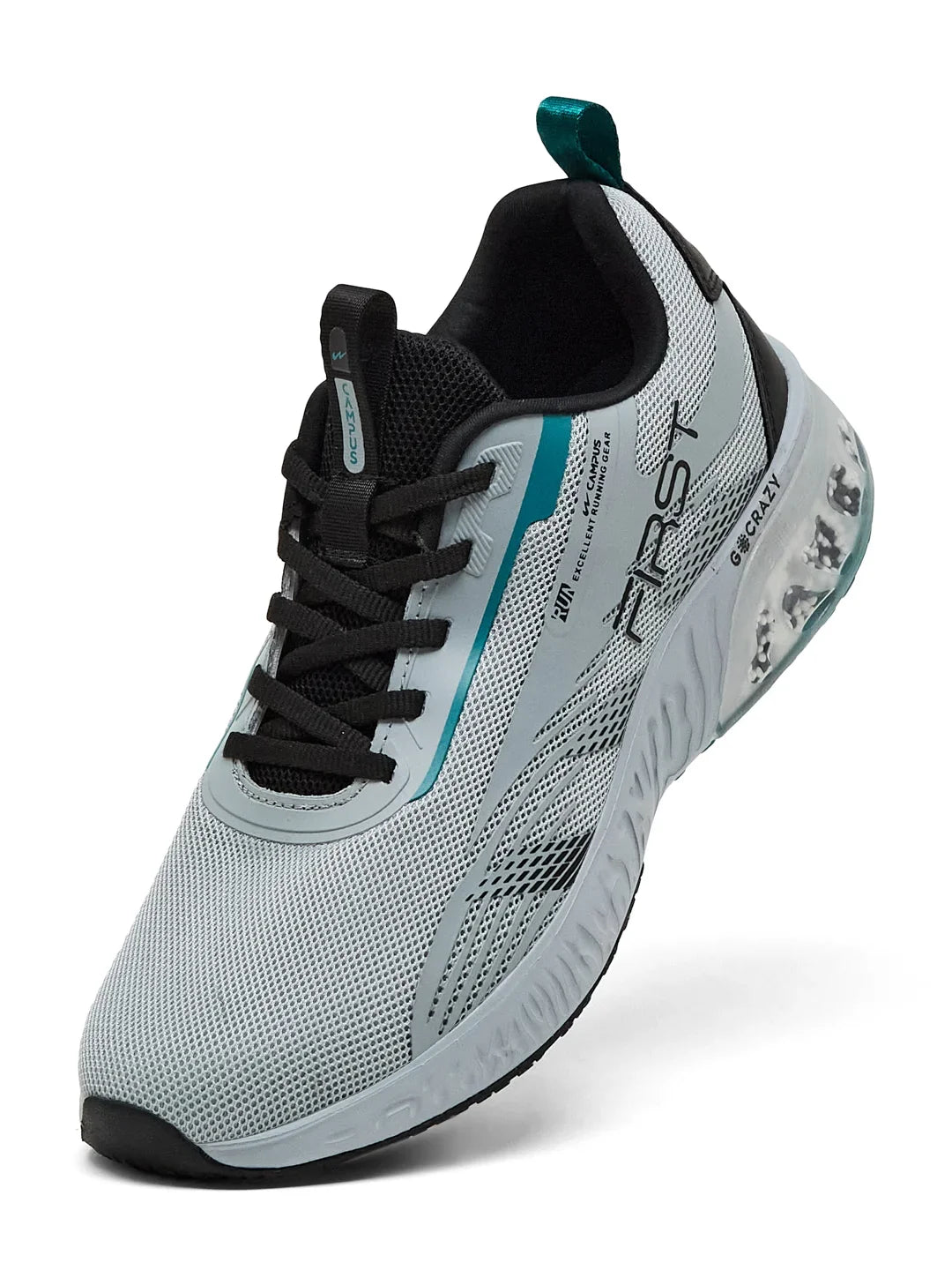 Campus FIRST Grey Mens Running Shoes