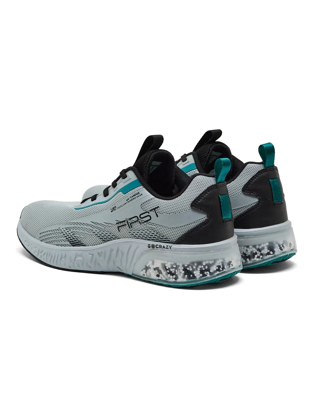 Campus FIRST Grey Mens Running Shoes