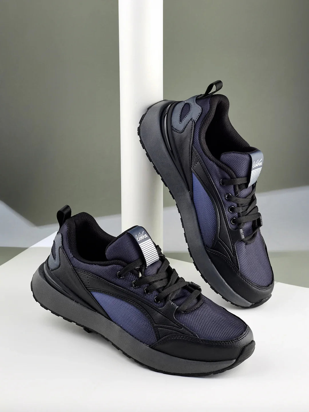 Campus FLOAT Black Mens Sneakers