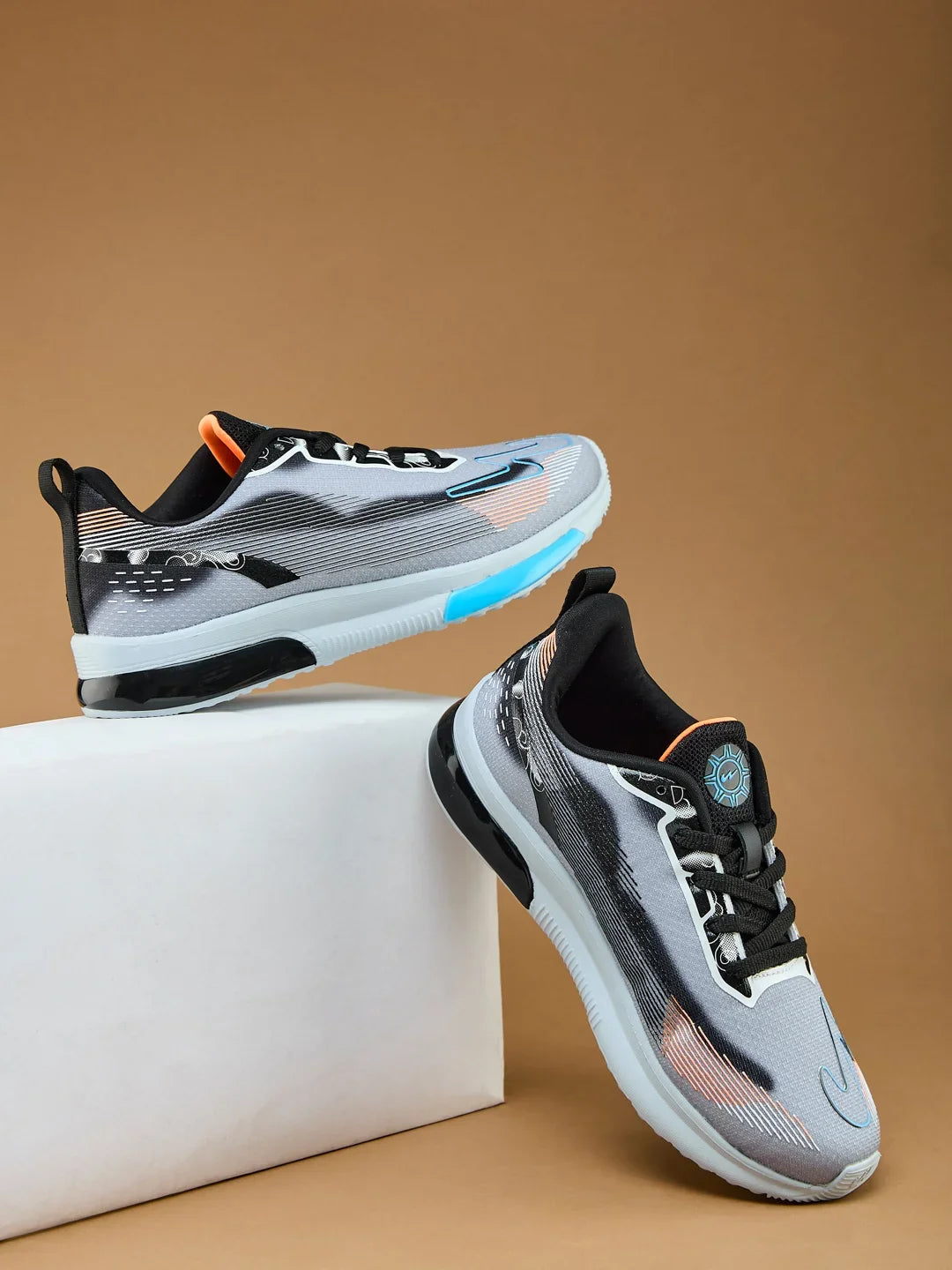 Campus FLYRO CH Grey Child Running Shoes
