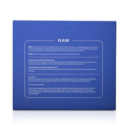 Skinn by Titan Raw Coffret for Men