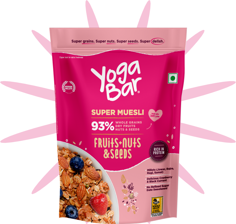 Yoga Bar Fruits Nuts & Seeds Muesli 