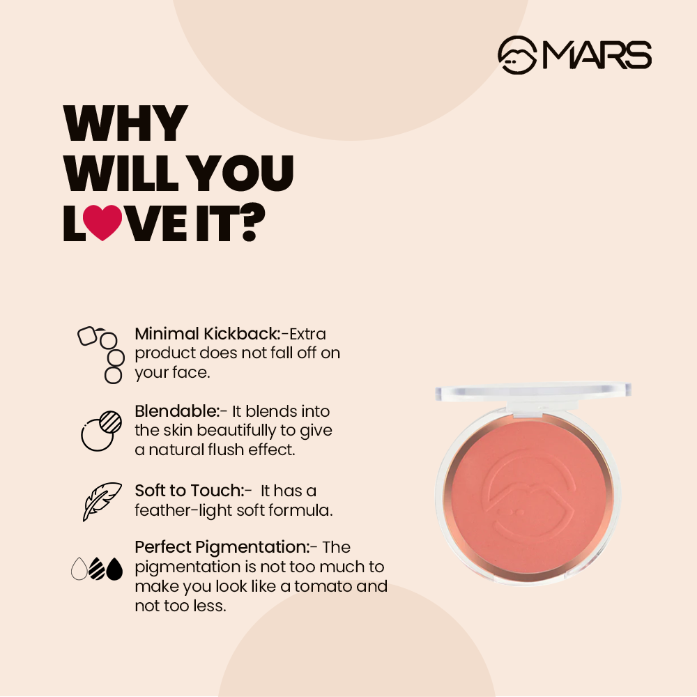 Mars Face Blusher  Flush of Love