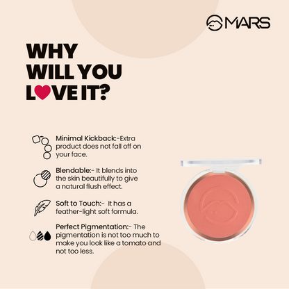 Mars Face Blusher  Flush of Love