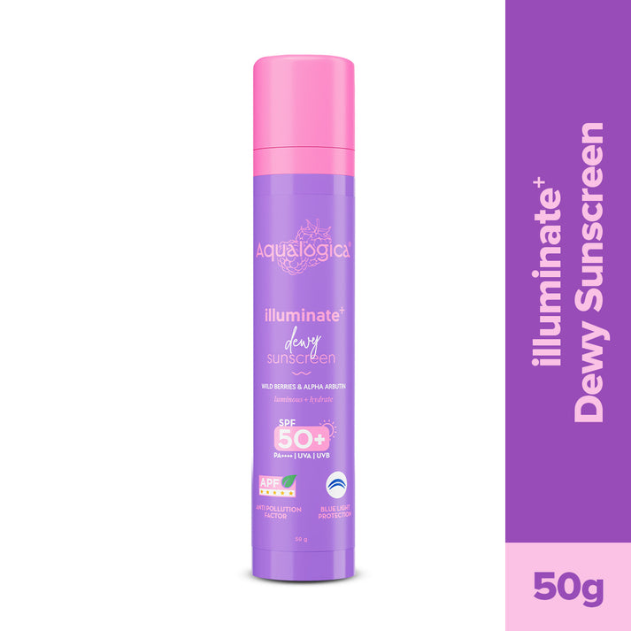 Aqualogica Illuminate+ Dewy Sunscreen SPF 50+ PA++++