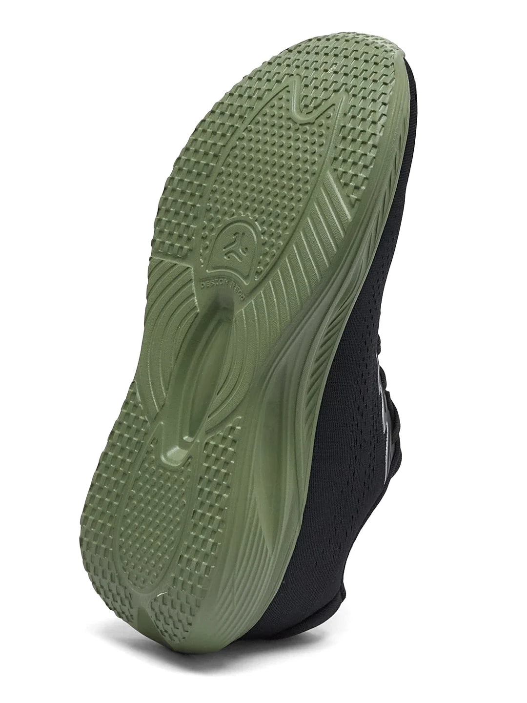 Campus FORCE Black Mens Running Shoes