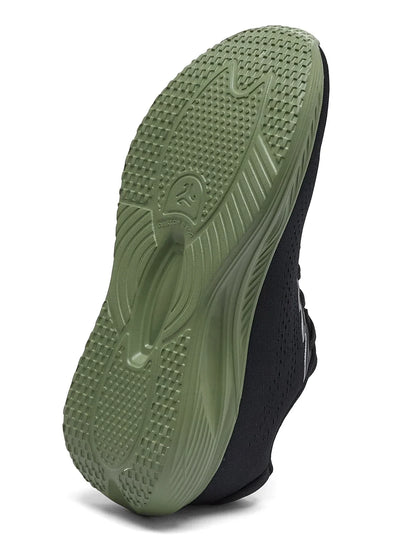 Campus FORCE Black Mens Running Shoes