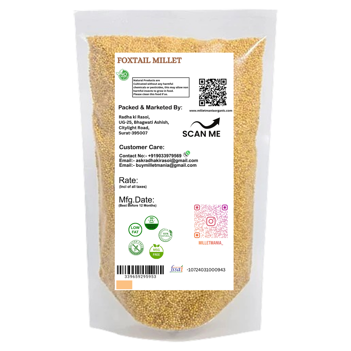 Millet Mania Foxtail Millet